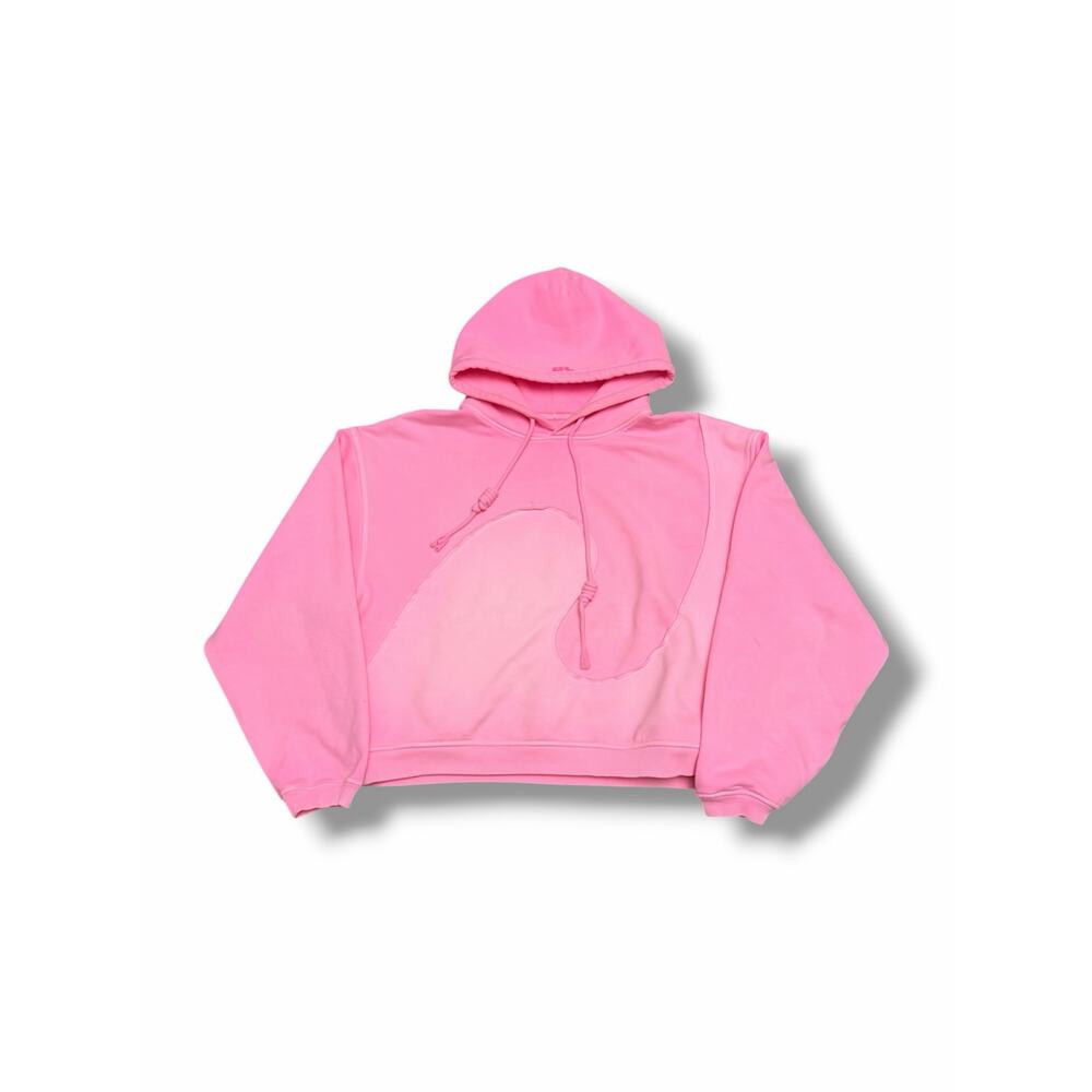 ERL Swirl Fleece Hoodie ‘Pink’ | Size LARGE